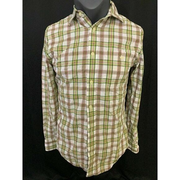 Banana Republic Plaid Long Sleeve shirt top - Picture 1 of 7